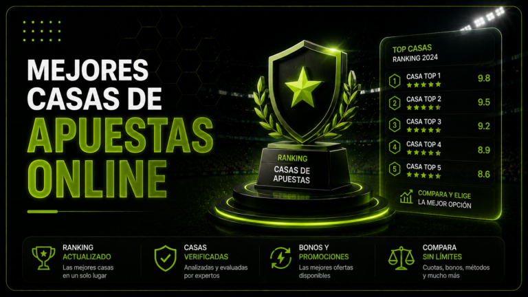 Las mejores casas de apuestas deportivas online para jugar desde España Mejores casas de apuestas deportivas online en España