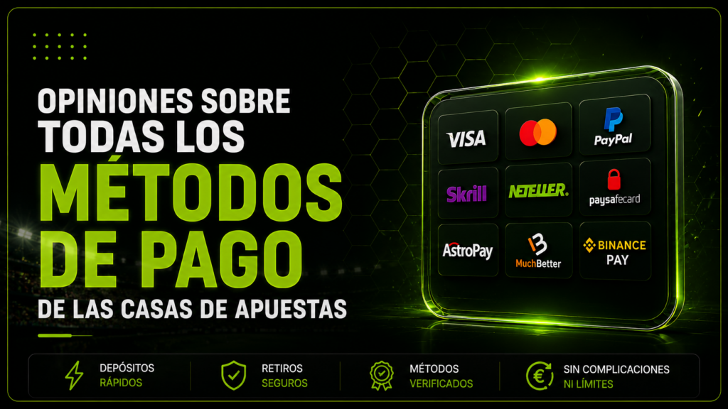 Métodos de pago de las casas de apuestas online Métodos de pago de las casas de apuestas online - Betsuites