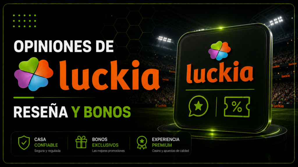 Opiniones de Casas de Apuestas Online en España Opiniones Luckia