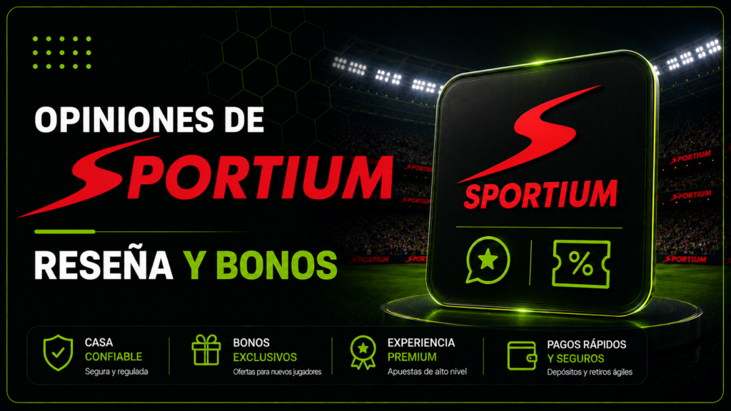 Opiniones de Casas de Apuestas Online en España Opiniones Sportium