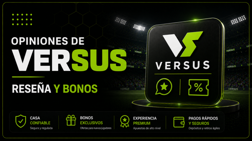 Opiniones de Casas de Apuestas Online en España Opiniones Versus