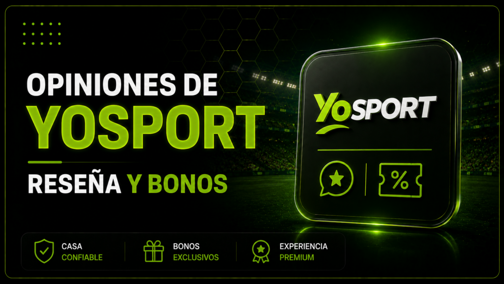Opiniones de Casas de Apuestas Online en España Opiniones Yosport